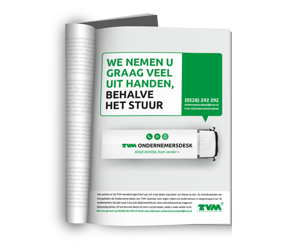 TVM - Altijd dichtbij, kom verder!